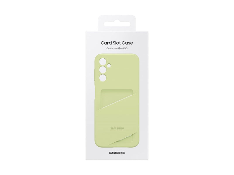 Samsung Galaxy A14 Card Slot Case - Lime