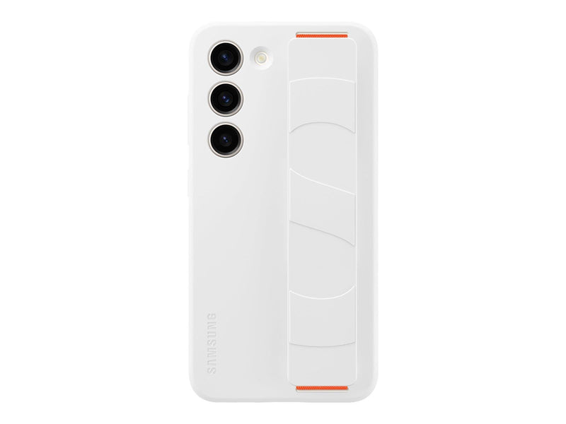 Samsung Galaxy S23 Silicone Grip Case - White