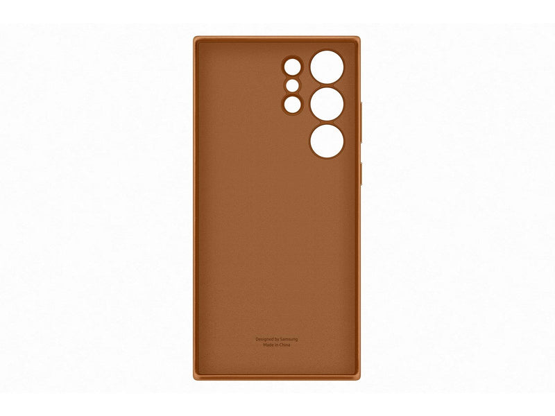 Samsung Galaxy S23 Ultra Leather Case - Camel