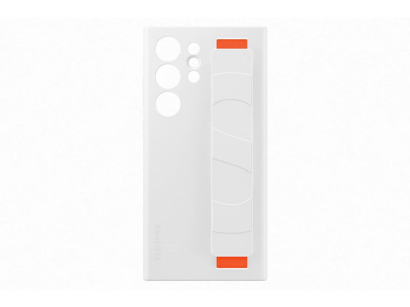 Samsung Galaxy S23 Ultra Silicone Grip Case - White
