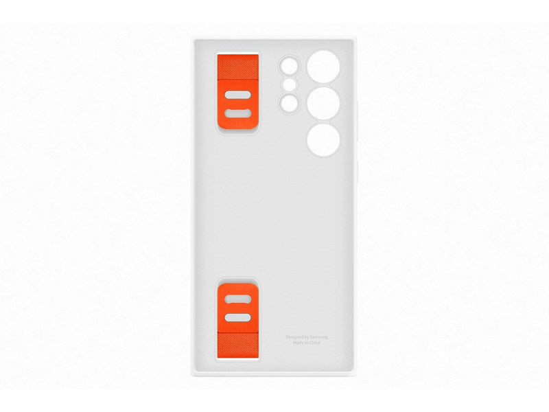 Samsung Galaxy S23 Ultra Silicone Grip Case - White