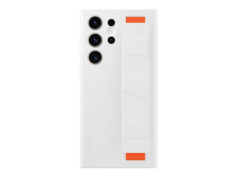 Samsung Galaxy S23 Ultra Silicone Grip Case - White
