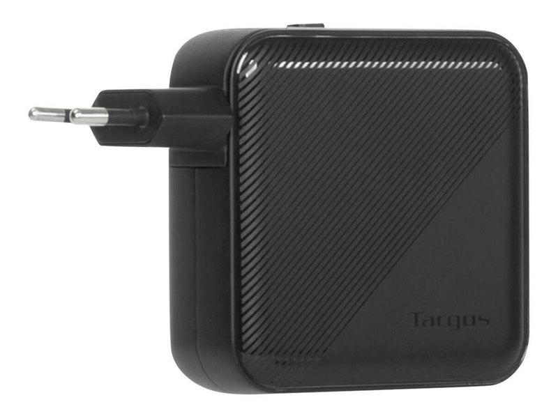 Targus power adapter - GaN - 2 x USB-C 2 x 9 pin USB Type A - 100 Watt