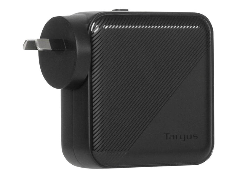Targus power adapter - GaN - 2 x USB-C 2 x 9 pin USB Type A - 100 Watt