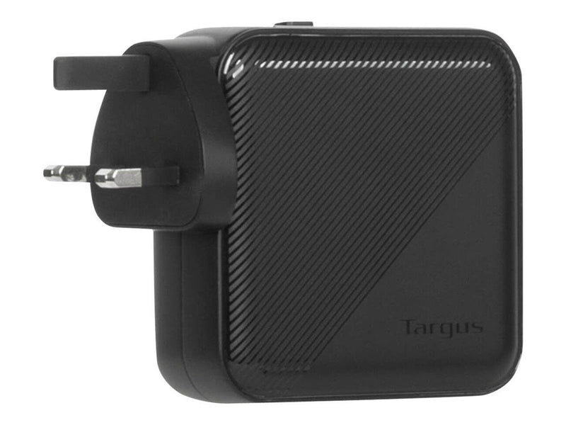 Targus power adapter - GaN - 2 x USB-C 2 x 9 pin USB Type A - 100 Watt