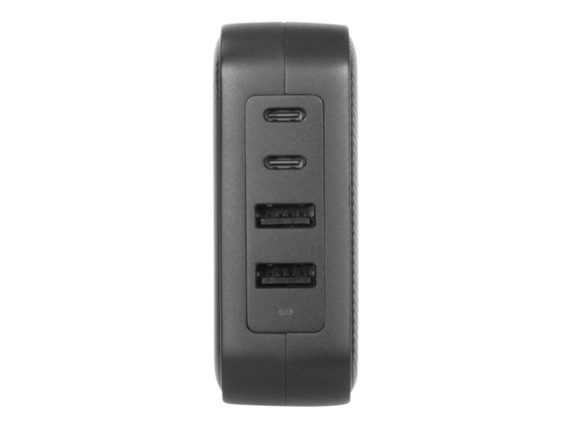 Targus power adapter - GaN - 2 x USB-C 2 x 9 pin USB Type A - 100 Watt