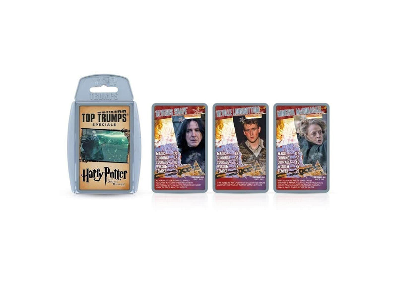Winning Moves Harry Potter & The Deathly Hallows Part 2 Top Trumps Card Game (ENGLISH)