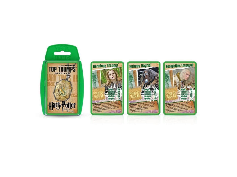 Winning Moves Harry Potter & The Deathly Hallows Part 1 Top Trumps Card Game (ENGLISH)