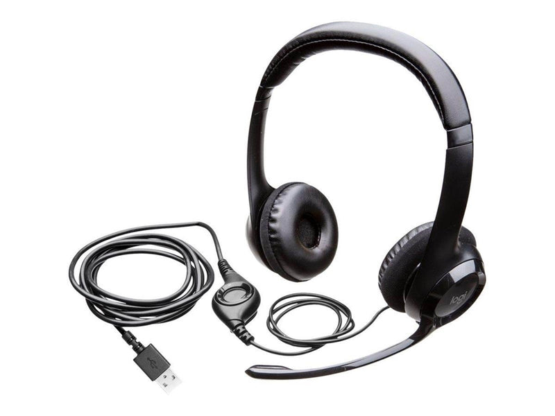 Logitech H390 USB Computer Headset - Rose