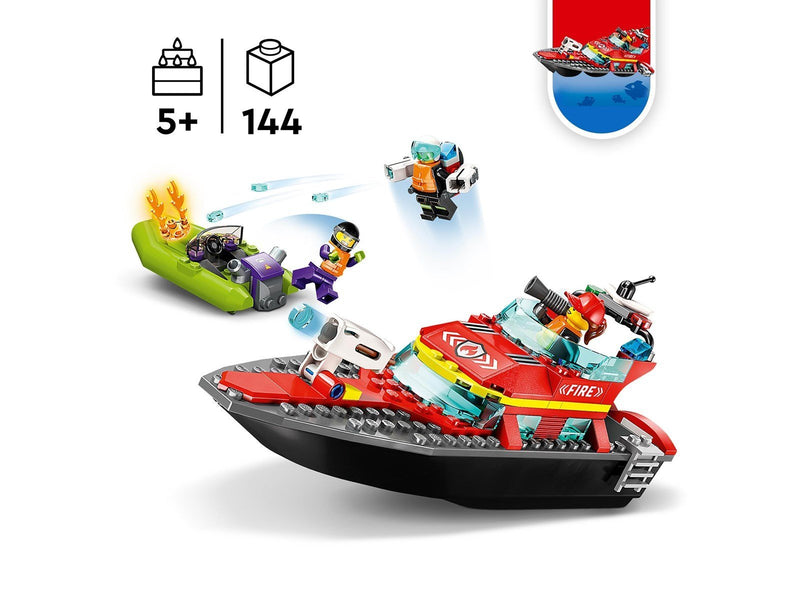 LEGO City 60373 Feuerwehrboot