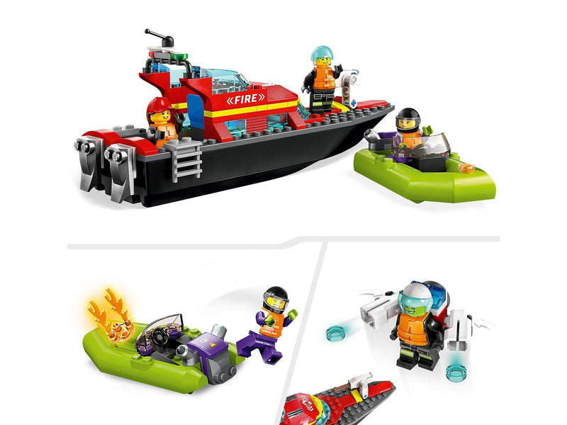 LEGO City 60373 Feuerwehrboot