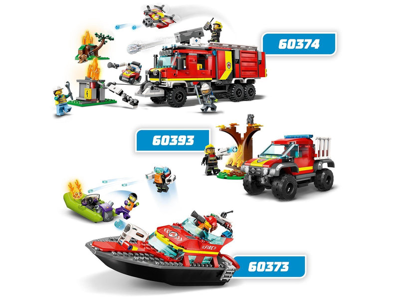 LEGO City 60373 Feuerwehrboot