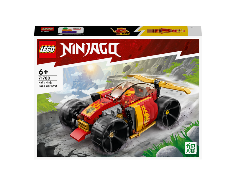 LEGO Ninjago 71780 Kais Ninja-Rennwagen EVO