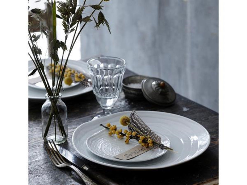 Pillivuyt Boulogne Plate flat Dia 16.5 cm White