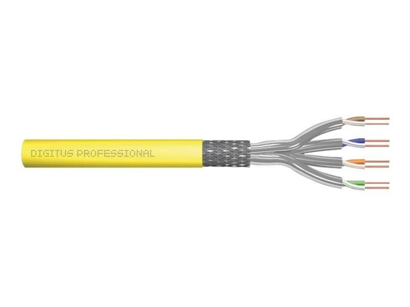 DIGITUS Professional bulk cable - 100 m - yellow RAL 1016 - Gelb - 100 meter
