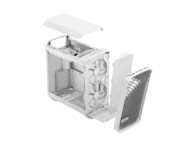 Fractal Design Torrent Compact RGB - White TG Clear Tint - Gehäuse