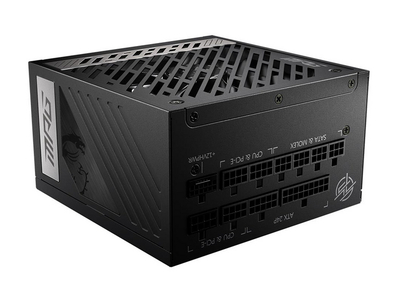 MSI MPG A1000G PCIE5 Netzteile - 1000 Watt - 135 mm - ATX 3.0 - 80 Plus Gold zertifiziert