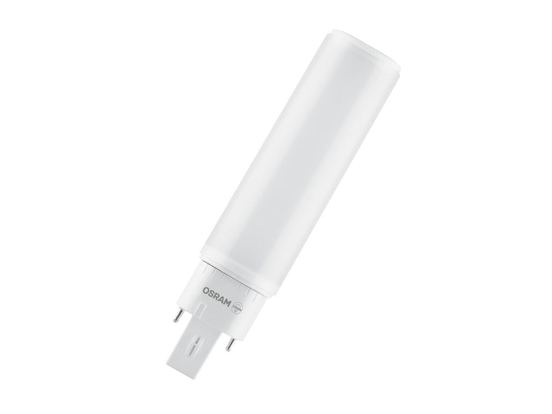 Osram LED-Lampe OSRAM DULUX® D/E LED HF & AC MAINS 7 W/3000 K G24q-2