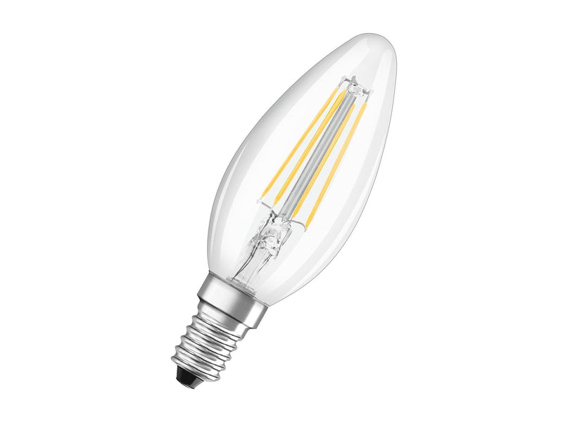Osram LED-Lampe Comfort Candle 3.4W/940 (40W) Clear Dimmable E14