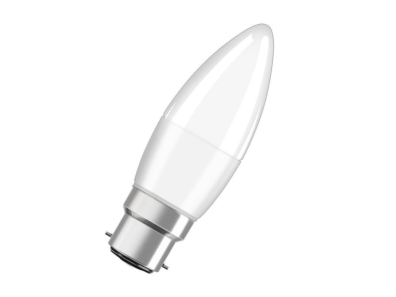 Osram LED-Lampe Candle 4.9W/827 (40W) Frosted B22d