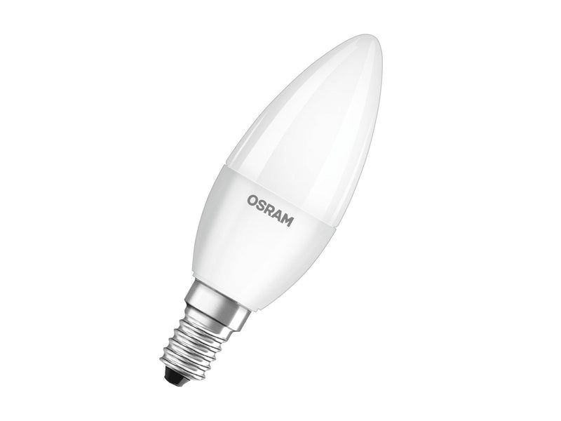 Osram LED-Lampe Classic Candle 4,9W/840 (40W) Frosted E14