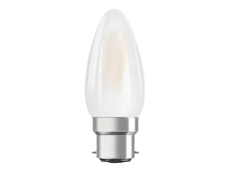 Osram LED-Lampe Candle 4W/827 (40W) Frosted B22d