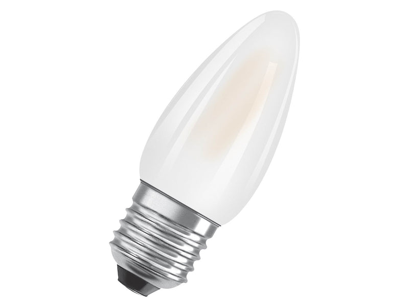 Osram LED-Lampe Candle 4W/827 (40W) Frosted E27