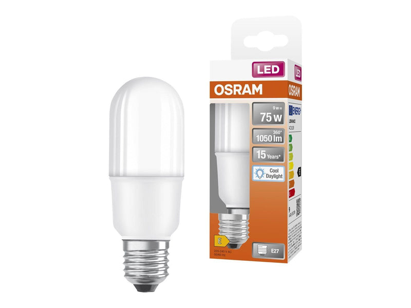 Osram LED-Lampe Stick 9W/865 (75W) Frosted E27