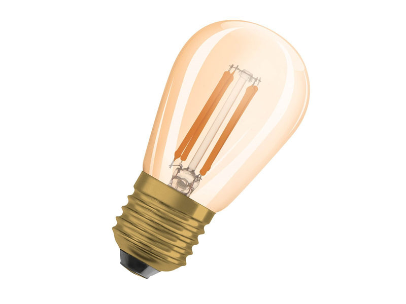 Osram LED-Lampe Vintage 1906 Edison Filament 4.8W/822 (35W) Gold Dimmable E27