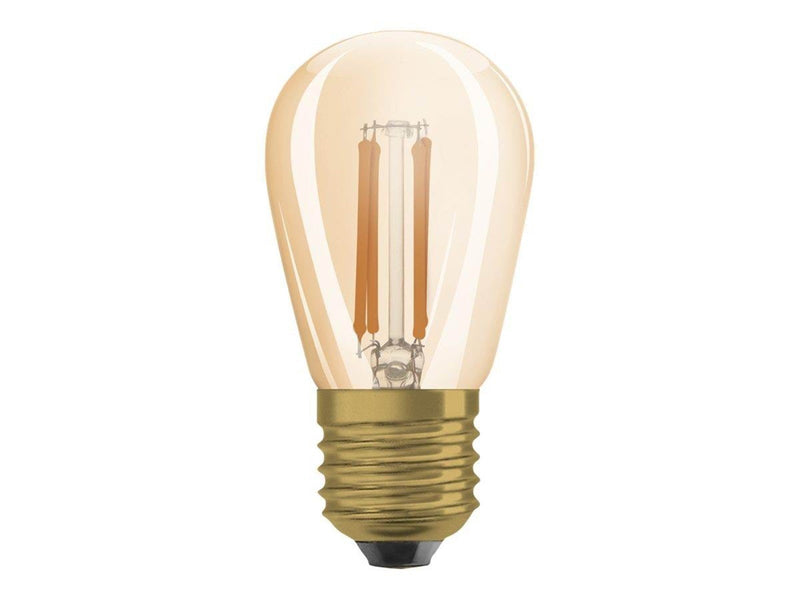 Osram LED-Lampe Vintage 1906 Edison Filament 4.8W/822 (35W) Gold Dimmable E27
