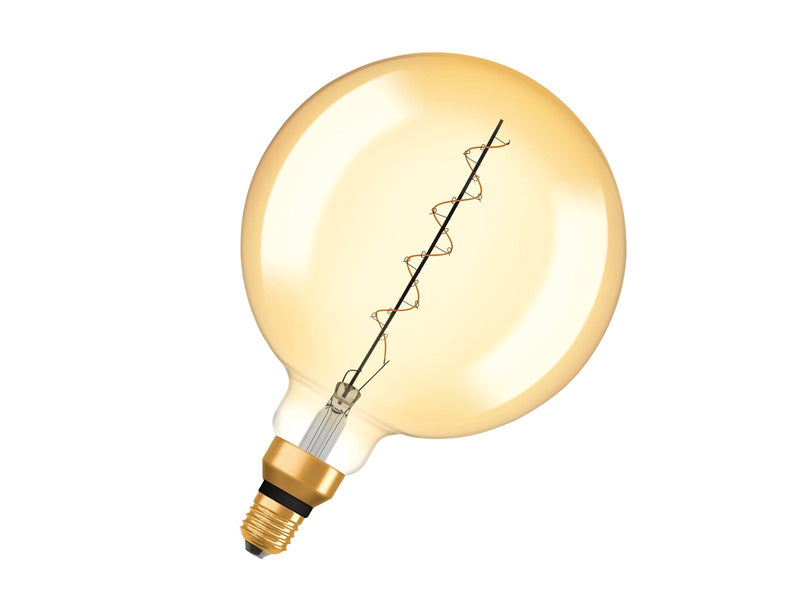 Osram LED-Lampe Vintage 1906 Globe200 4.8W/822 (33W) Gold Dimmable E27