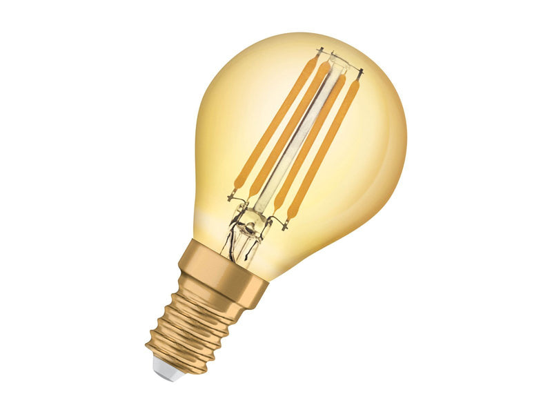 Osram LED-Lampe Vintage 1906 Candle Filament 4W/824 (35W) Gold E14