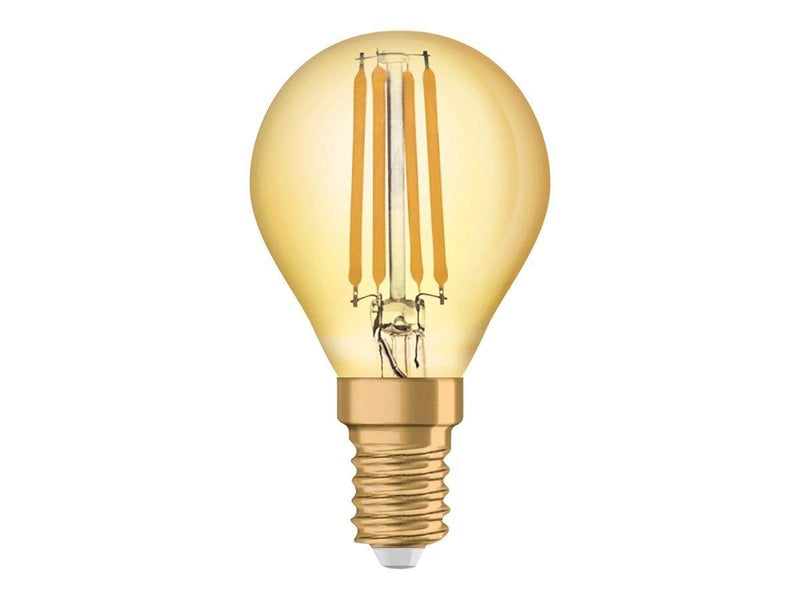Osram LED-Lampe Vintage 1906 Candle Filament 4W/824 (35W) Gold E14