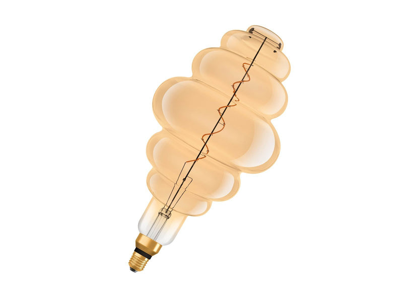Osram LED-Lampe Vintage 1906 Nest 4.8W/822 (33W) Gold Dimmable E27