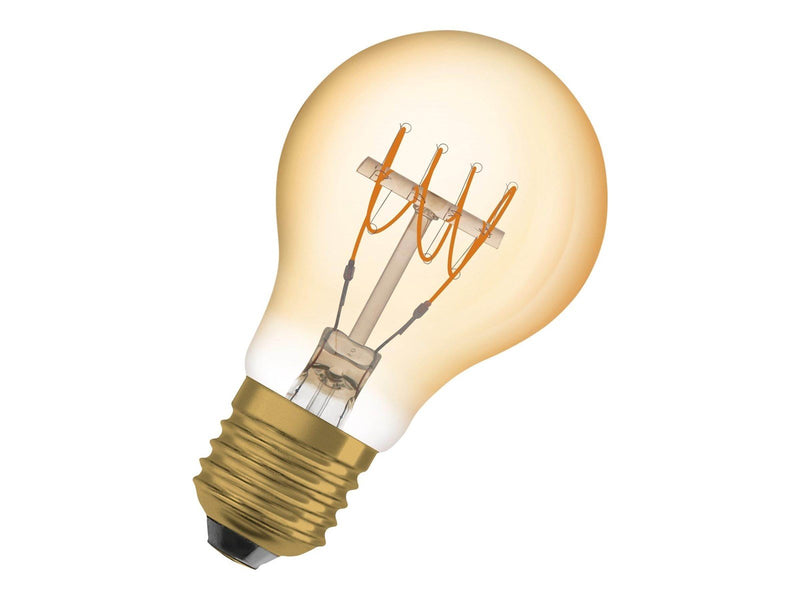 Osram LED-Lampe Vintage 1906 Standard 4.8W/822 (35W) Gold Dimmable E27
