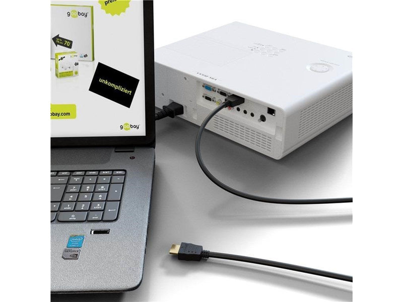 Pro HDMI 2.0 - Display Kabel - 7.5m - Schwarz