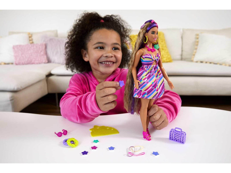 Barbie Totally Hair Flower-themed Doll