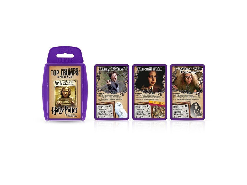 Winning Moves Harry Potter & The Prisoner of Azkaban Top Trumps Card Game (ENGLISH)