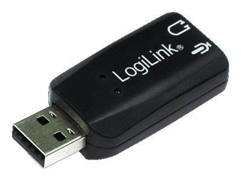 LogiLink USB Soundcard mit Virtual 3D Soundeffects