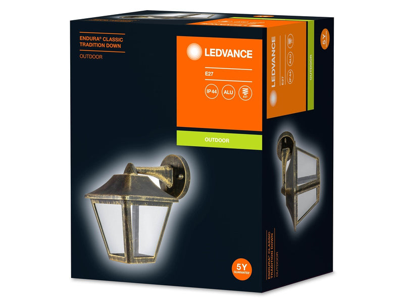 LEDVANCE ENDURA® CLASSIC TRADITION ALU Down Gold