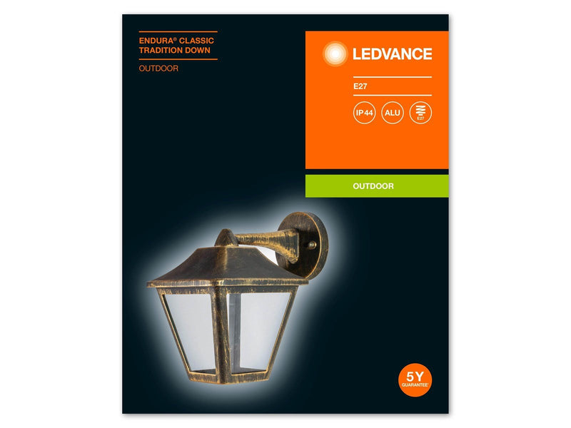 LEDVANCE ENDURA® CLASSIC TRADITION ALU Down Gold