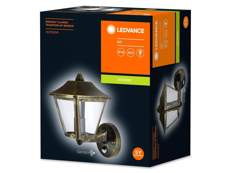 LEDVANCE ENDURA® CLASSIC TRADITION ALU Up Sensor Gold
