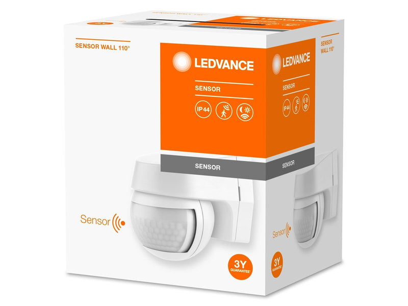 LEDVANCE SENSOR WALL 110DEG IP44 WT