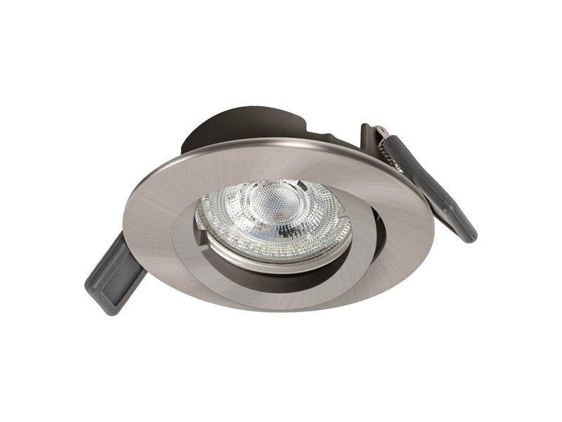 LEDVANCE RECESS DOWNLIGHT TWISTLOCK Incl. Osram LED 4.3W Brushed Nickel