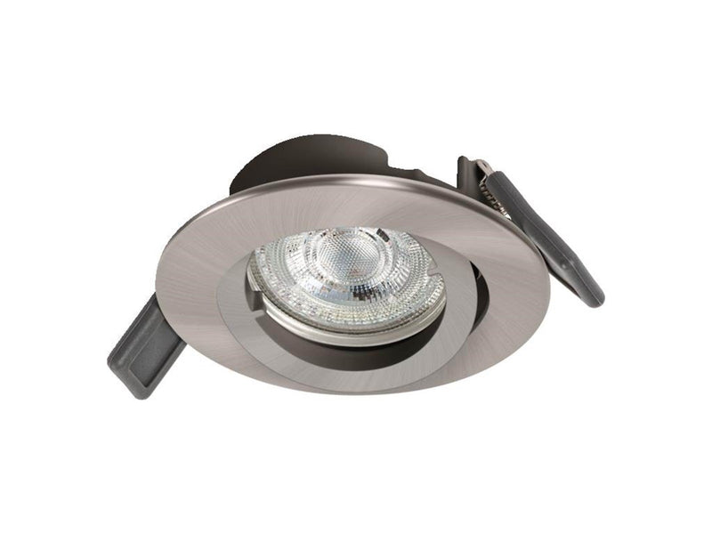 LEDVANCE RECESS DOWNLIGHT TWISTLOCK Incl. Osram LED 4.3W Brushed Nickel