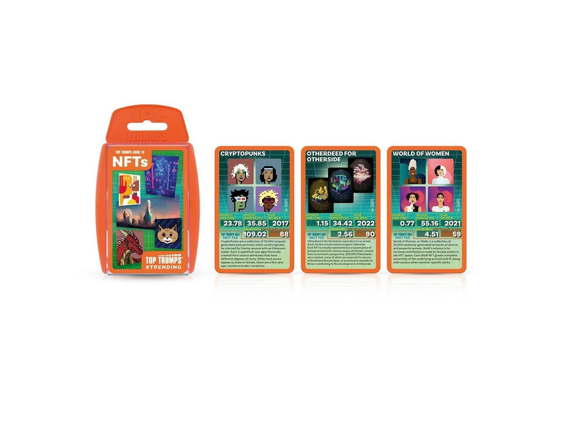 Winning Moves Top Trumps Gen Z - Guide to NFTs Card Game (ENGLISH)