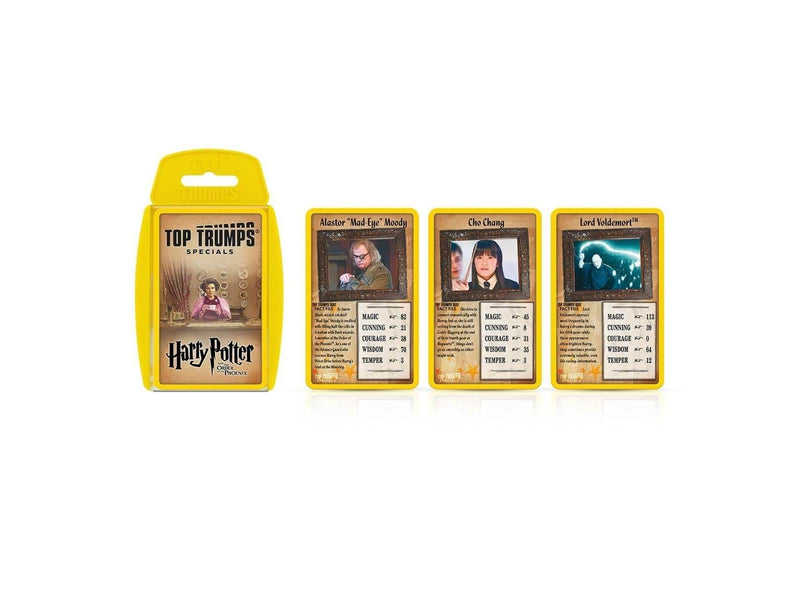 Winning Moves Harry Potter & The Order of the Phoenix Top Trumps Card Game (ENGLISH)
