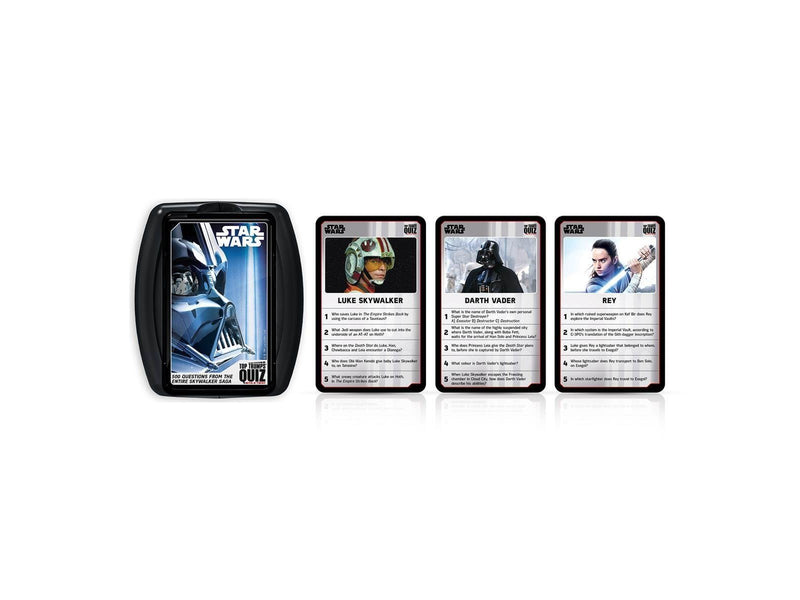 Winning Moves Star Wars 21 Top Trumps Quiz Card Game (ENGLISH)