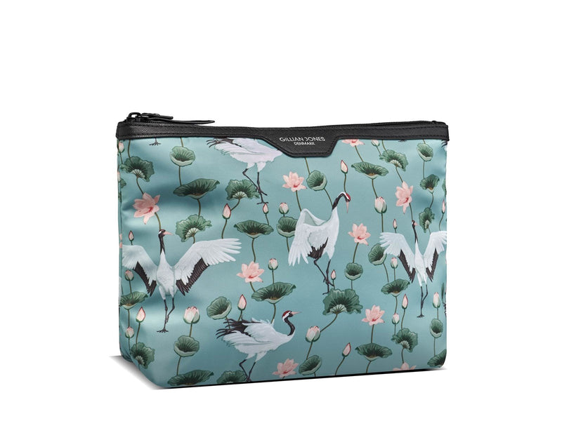 Gillian Jones Toiletry bag "Crane Dance"