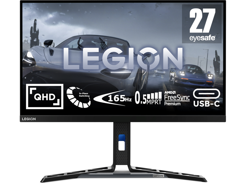 27" Lenovo Legion Y27H-30 - 2560x1440 (QHD) - 180Hz - IPS - USB 3.2 HUB